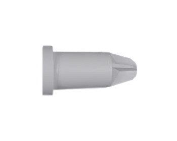 GE Part# WR02X10896 Door Bottom Plastic Thimble (OEM) - White