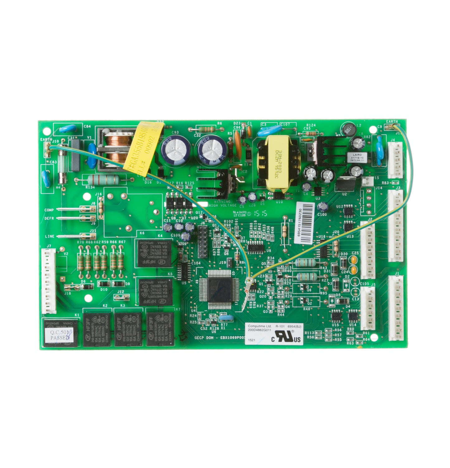GE Refrigerator Main Control Board Assembly ZISB360DXB
