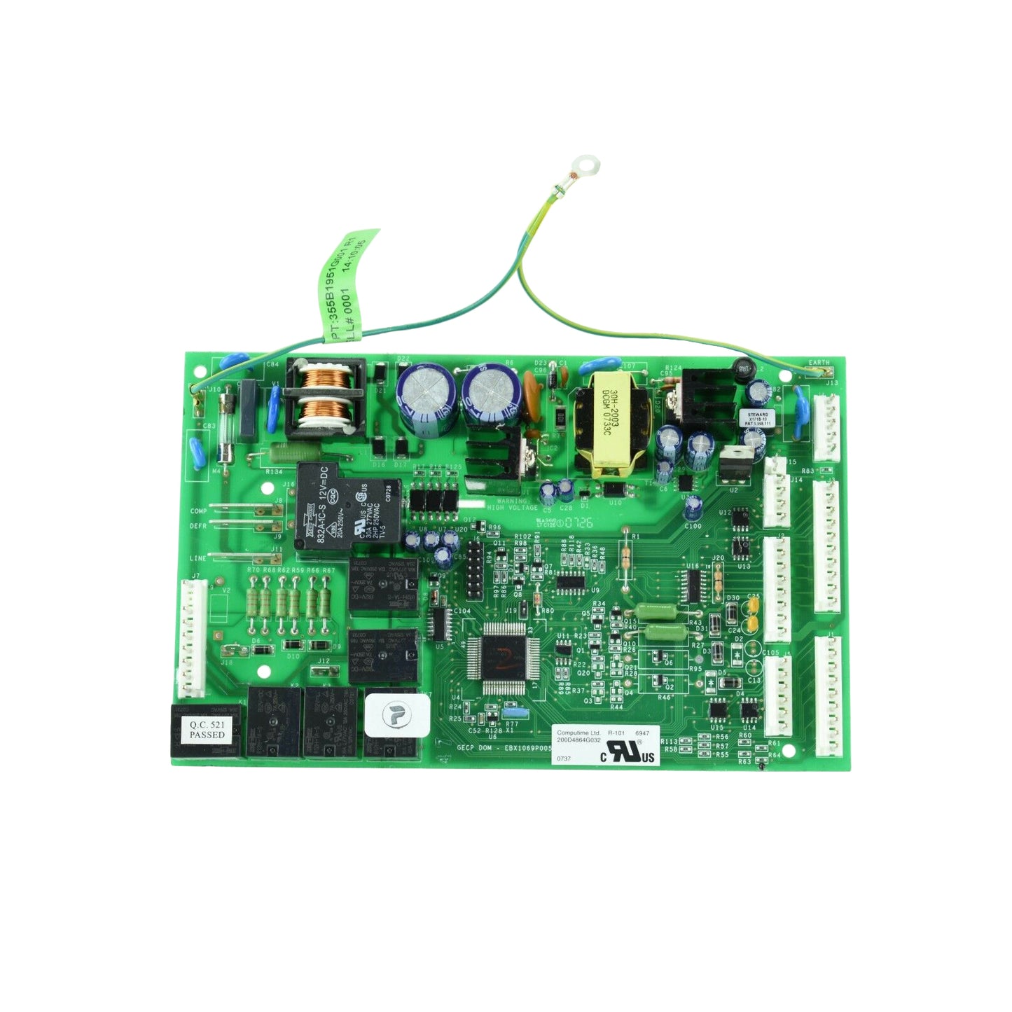 GE Refrigerator Electronic Control Board Assembly ZISS420DHASS