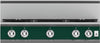 Hestan KRTS365NGGR 36 Inch Gas Smart Rangetop with 5 Sealed Burners - Green