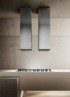 Elica EHI613SS 13 inch Iconic Series Haiku Island Mount Range Hood with 3-Speed + Booster, 600 CFM Blower