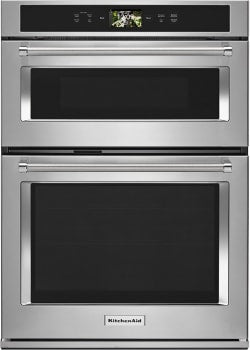 KitchenAid KOCE900HSS02 30 Inch Built-In Double Smart Self-Cleaning Wall Oven in Stainless Steel