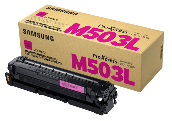 Samsung CLTM503L/XAA Magenta Toner Cartridge For Sl-c3010 & Sl-c3060