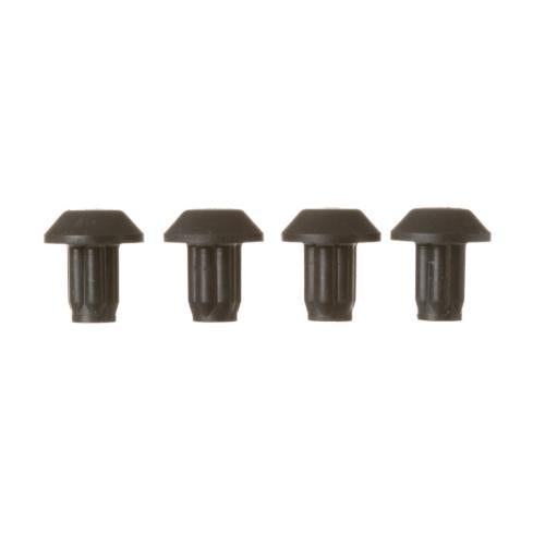 GE Part# WB02X11543 Feet Grate (OEM) 4 Pack
