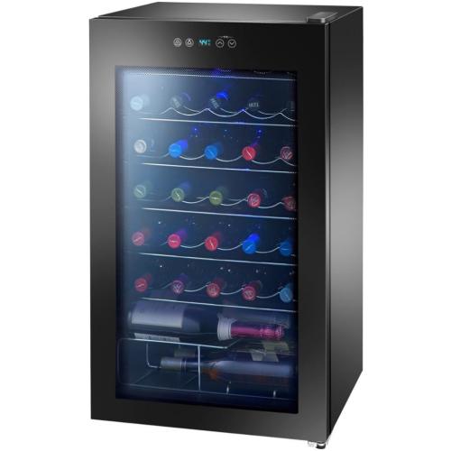 Midea NSWC34BK6 Insignia 34-Bottle Wine Cooler - Black
