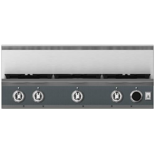 Hestan KRTS365NGGG Rangetop, Smart, 5 Burner, 36-Inch - Ng - Dark Gray