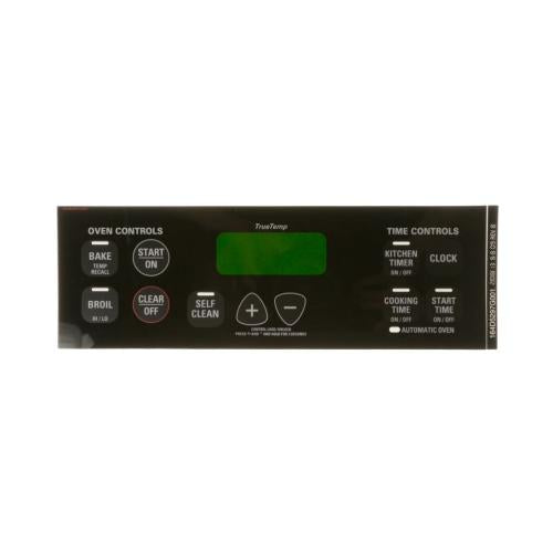 GE Part# WB27T10659 Faceplate Graphics Assembly (OEM)