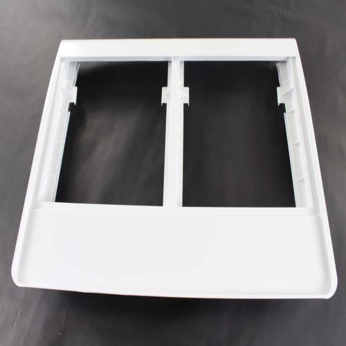 GE Refrigerator Crisper/Vegetable Cover Shelf Frame (no glass) GTE16HBWKRWW
