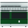 Hestan KRG485GDNGGR Range, 5 Burner With Griddle, All Gas, 48-Inch - Ng - Green