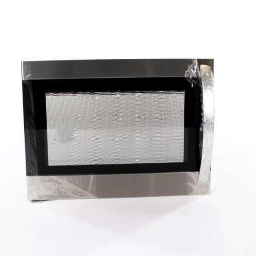 LG Part# ADC73908106 Microwave Door Assembly - Stainless (OEM)