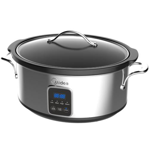 Midea MSC1765DIP 6.5-Quart Programmable Slow Cooker with Digital Timer