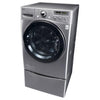 LG WM3150HVC 27 Inch Front-Load Washer with 4.3 cu. ft. Capacity, 12 Wash Programs, Sanitary Cycle, 11 Options, ColdWash Option and LoadSense Sensor: Graphite Steel Parts