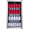Midea ARV115B1AST Arctic King 115-Can Beverage Fridge with Glass Door