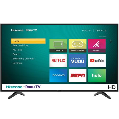 Hisense 40H4030F1 40-Inch 1080p Roku Smart LED TV