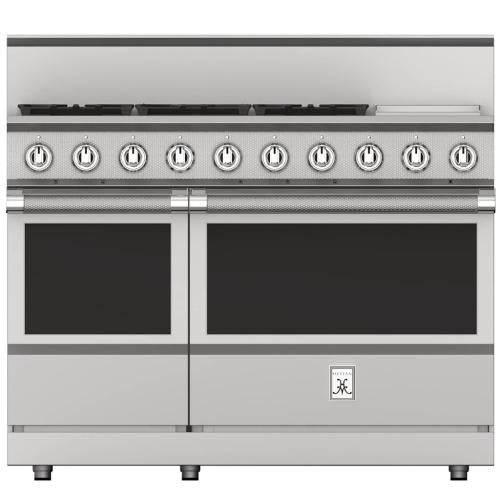 Hestan KRG485GDLP Range, 5 Burner With Griddle, All Gas, 48-Inch - Lp - Stainl