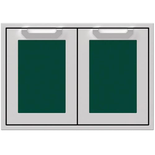 Hestan AGSD30GR Double Storage Doors, Marquise, 30-Inch , Green