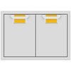 Hestan AEAD30YW Double Access Doors, 30-Inch - Yellow Parts