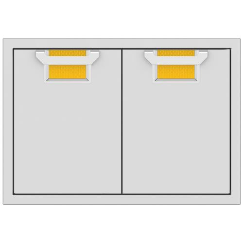 Hestan AEAD30YW Double Access Doors, 30-Inch - Yellow