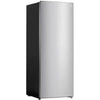 Midea MDUFC7SS Vissani 7.0 Cu. Ft. Single-Door Upright Freezer, Stainless Steel