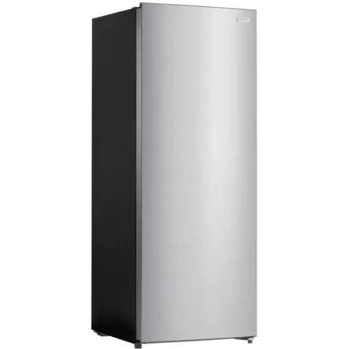 Midea MDUFC7SS Vissani 7.0 Cu. Ft. Single-Door Upright Freezer, Stainless Steel