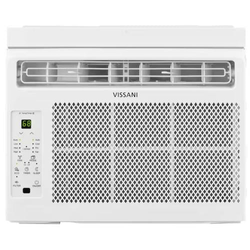 Midea VAW06R1AWT Vissani 6,000 Btu 115-Volt Window Air Conditioner