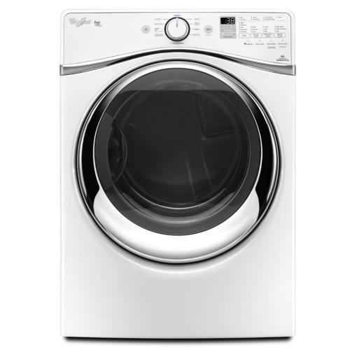 Whirlpool WGD95HEDW0 27 Inch 7.4 Cu. Ft. Gas Dryer (White)