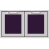 Hestan AGAD36PP Double Access Doors, Marquise, 36-Inch - Purple Parts