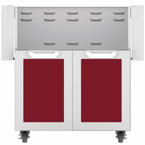 Hestan GCD30BG Double Door Cart, 30-Inch - Burgundy