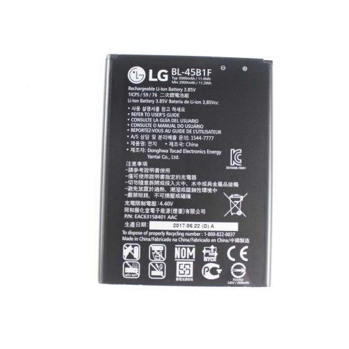 LG Rechargeable Battery,Lithium I - EAC63158401