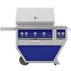 Hestan GSBR36CX2LPBU Grill, (3) Sear, Rotisserie, Deluxe Cart W/ Side Burner, 36- Parts
