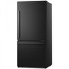 Hisense HRB171N6ABE 17.2-Cu Ft Counter-Depth Bottom-Freezer Refrigerator