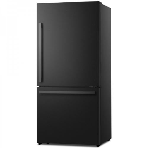 Hisense HRB171N6ABE 17.2-Cu Ft Counter-Depth Bottom-Freezer Refrigerator