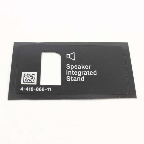 Sony Label Rear Terminal Left - 4-410-866-11