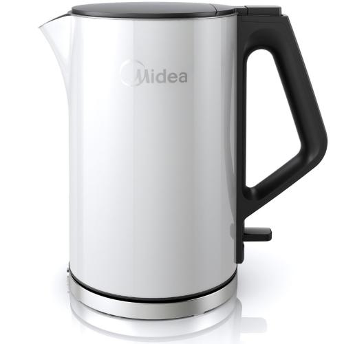 Midea MKHE1504W1 Double-Wall Stainless Steel Kettle with Digital Temp Control
