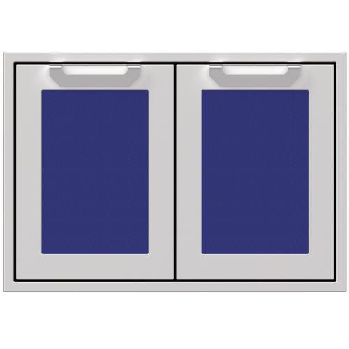 Hestan AGSD30BU Double Storage Doors, Marquise, 30-Inch , Blue