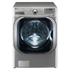 LG WM8000HVA 29 Inch 5.1 cu. ft. Front Load Washer with 14 Wash Cycles, 1,300 RPM, Steam Cycle, LG Twin Wash Compatibility, TurboWash, SenseClean, LoDecibel Quiet Operation, NeveRust Stainless Steel Drum and ENERGY STAR Certification: Graphite Steel Parts