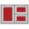 Hestan AGSDR30RD Double Drawer And Storage Door Combination, Marquise, 30-Inc Parts