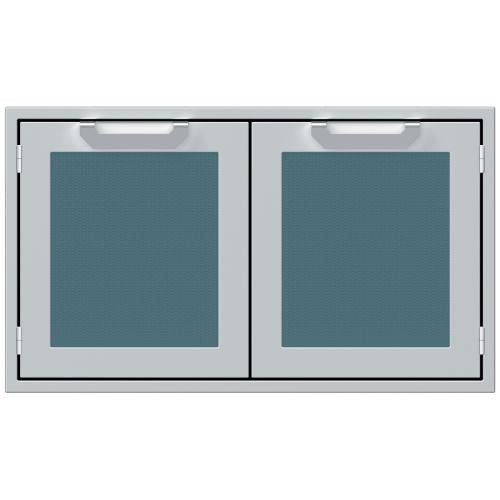 Hestan AGLP36GG Double Sealed Pantry Storage Doors, Marquise, 36-Inch - Dark