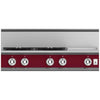 Hestan KRT364GDNGBG Rangetop, 4 Burner With Griddle, 36-Inch - Ng - Burgundy Parts