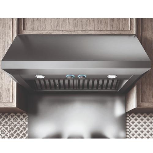 Elica ECL148S3 Range Hood, Canopy, Wall Mounted, 48 inch Exterior Width, 1200 CFM
