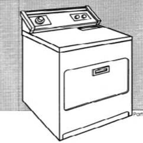 Whirlpool LER3424AW0 Dryer