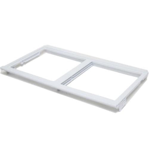 LG Part# 3550JJ0009A Lower Shelf Frame Assembly and Drawer Guides (OEM)