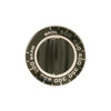 GE Part# WB3X438 Temperature Control Knob (OEM) Black