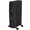 Midea HO0218HB Portable 1500W Oil-Filled Radiator Heater, Black