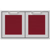 Hestan AGSD36BG Double Storage Doors, Marquise, 36-Inch , Burgundy Parts