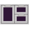 Hestan AGSDR30PP Double Drawer And Storage Door Combination, Marquise, 30-Inc Parts