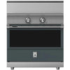 Hestan KRI36BKGG Range, Induction, 36 - Black - Dark Gray Parts