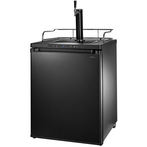 Midea NSBK1TBK8 Insignia Single-Tap Beverage Cooler & Kegerator, Black Finish