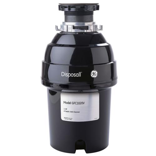 GE Part# GFC525FDS Garbage Disposal (1/2 HP - Continuous Feed) (OEM)
