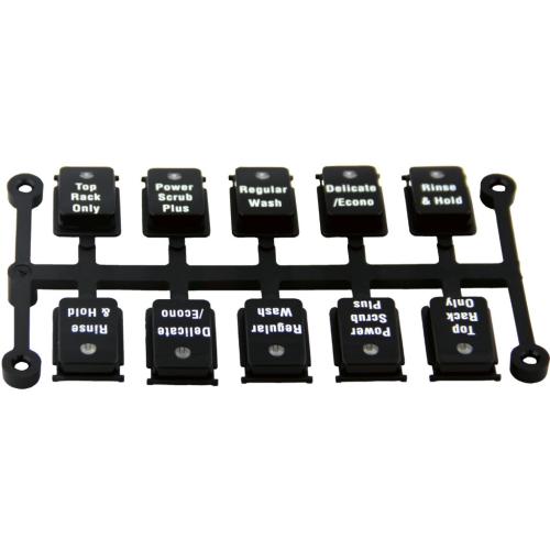 Bosch 00 Dishwasher Control Panel Button Set - 498722